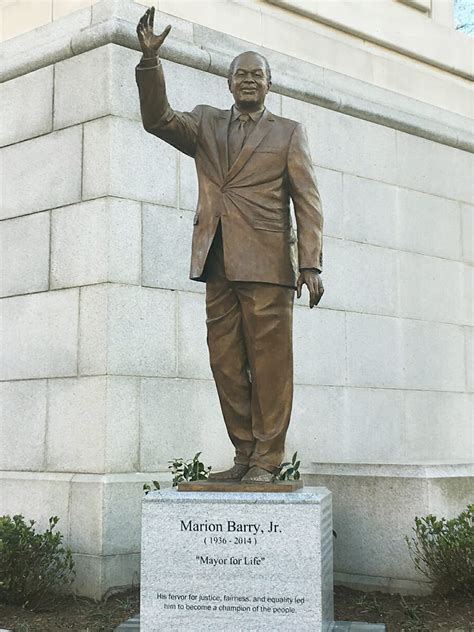 Marion Barry Jr. "Mayor For Life" Memorial Bronze Sculpture