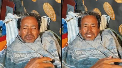 Sonam Wangchuk Ends Day Long Hunger Strike In Ladakh India Tv