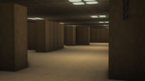 The Infinite Backrooms Minecraft Map