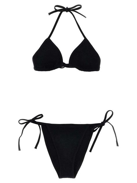 Buy Hunza G Gina Bikini Black At Off Editorialist