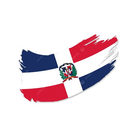 Dominican Republic Vector Flag Design, Dominican Republic, Dominican