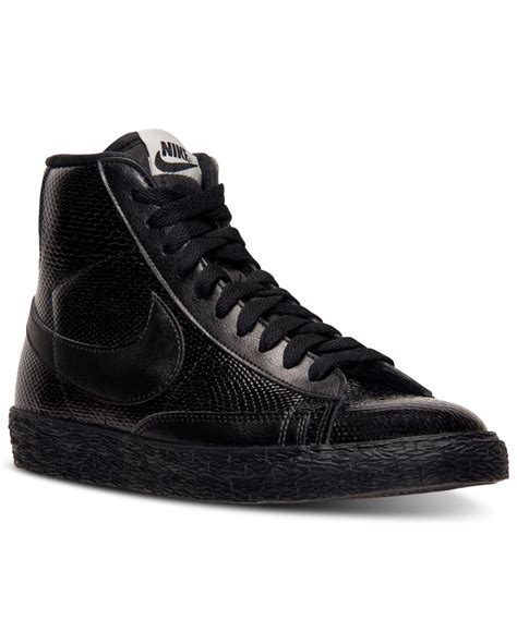 Lyst Nike Womens Blazer Mid Leather Premium Casual Sneakers From