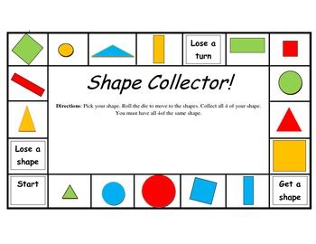 Geometry Game by Kozak's Creations | Teachers Pay Teachers