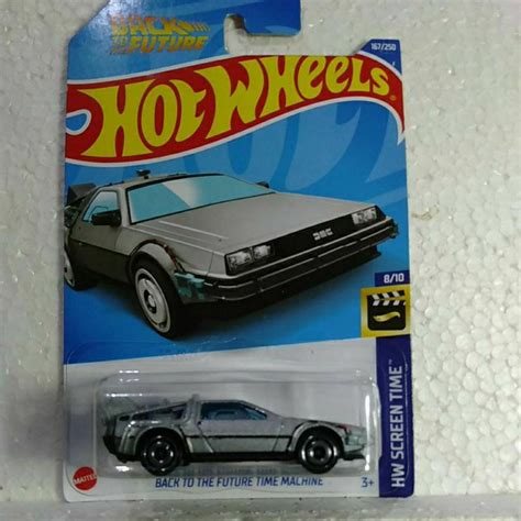 Hot Wheels Back To The Future Time Machine Shopee Philippines