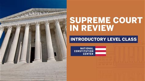 Supreme Court In Review Cases To Watch Introductory Level Youtube