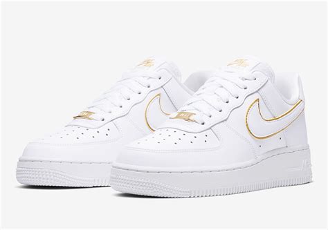 Venta Air Force One Con Dorado En Stock