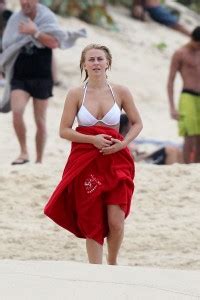 Julianne Hough Bikini Beach Candids In St Barts January Updated
