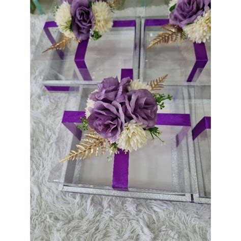 Kotak Hantaran Siap Gubah Cantik Ready Stock Hantaran Perkahwinan