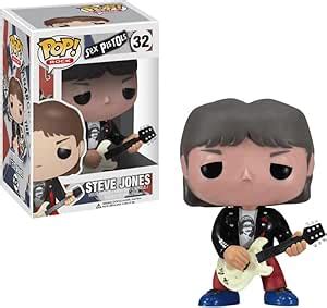 Funko Pop Rocks Steve Jones Sex Pistols Vinyl Figure Amazon Fr