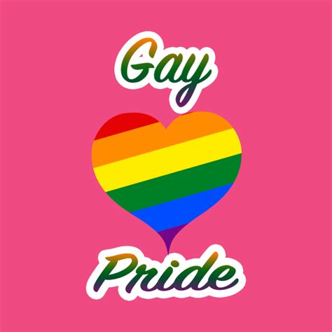 Gay Pride Rainbow Heart Gay Pride Rainbow Heart T Shirt TeePublic