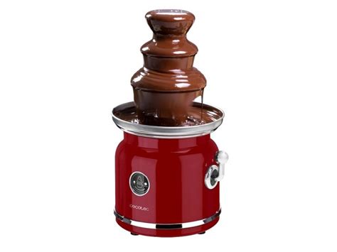 Fontaine de chocolat cecotec fun chocolicious rouge 90 w pièces