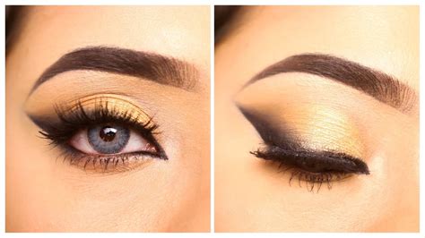 Golden Eye Makeup Step By Step Saubhaya Makeup