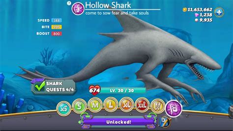 New Hollow Shark Concept Coming Soon Hungry Shark World Youtube