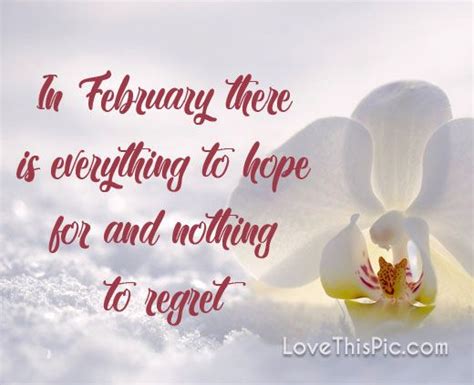 Quotes About February And What Makes It Special February Quotes