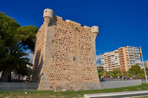 Benicassim Torre Sant Vicent Praia Playa Foto Premium