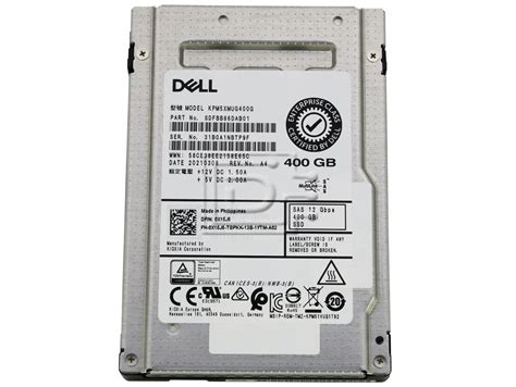 Dell 0WGP72 KIOXIA Toshiba KPM5XMUG400G 400GB 2 5inch 12Gbps SIE