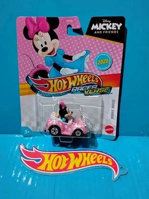 HOT WHEELS NEW RACER VERSE MINNIE MOUSE DISNEY MICKEY MOUSE AND