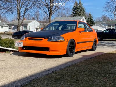 1997 Honda Civic EX With 15x7 5 Konig Dekagram And Nitto 205x50 On