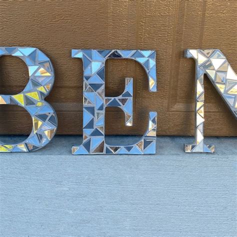 Mirror Letters Etsy