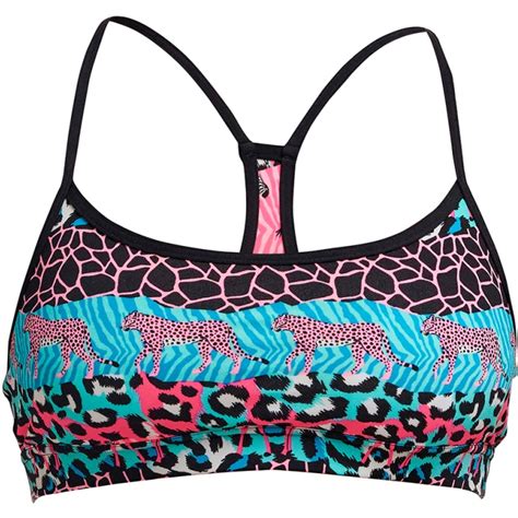 Funkita Swim Crop Eco Bikini Top Women Wild Things BIKE24