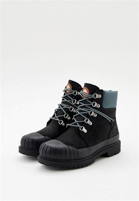 Тимберленды Timberland 6 INCH HERITAGE RUBBER TOE, цвет: черный ...