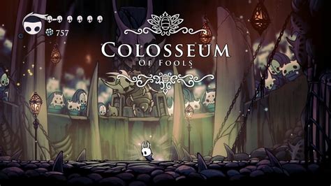 Hollow Knight Colosseum Of Fools 1 Trial Of The Warrior Youtube