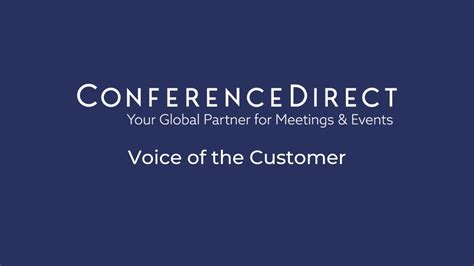 ConferenceDirect Customer Testimonial YouTube