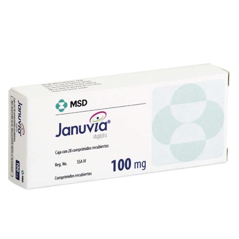 Januvia 100mg Con 28 Comprimidos Farmacia Calderon