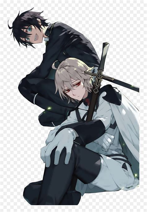 Mikaela And Yuichiro Hyakuya Renders // Manga - Owari No Seraph Manga ...