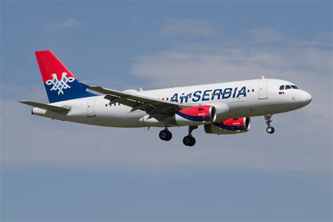 YU APB Air Serbia Airbus A319 132 Zurich Kloten ZRH L Flickr