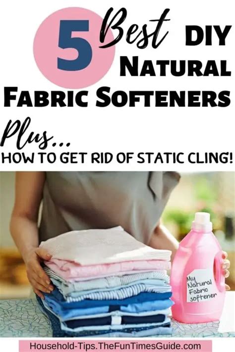 Best Diy Natural Fabric Softener Recipes For Your Washer And Dryer Ways To Get Rid Of Static