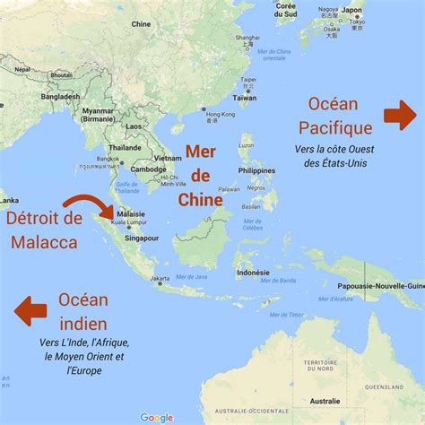 La Mer De Chine Le Choc Des Titans Mingzi