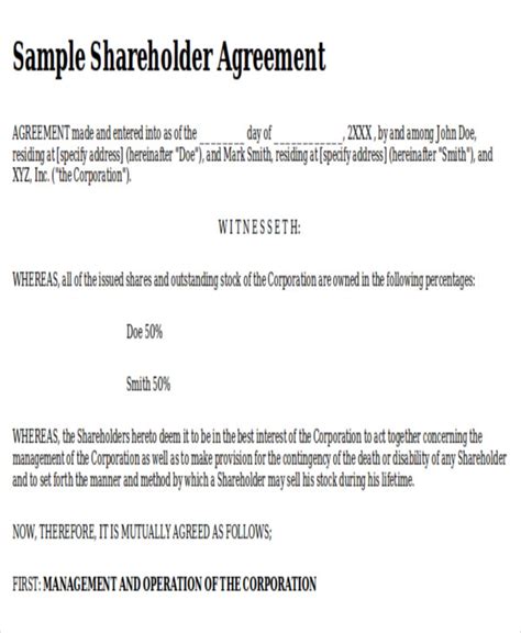 Letter To Shareholders Template Collection Letter Template Collection