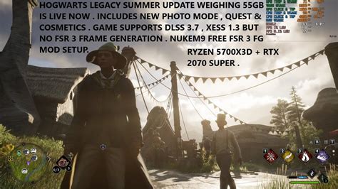 Hogwarts Legacy Summer Update Is Live No Fsr Support Free Frame