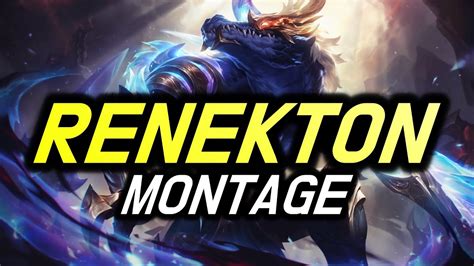 High Elo Renekton Montage Youtube