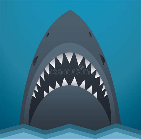 Shark Vector Illustration Stock Vector Illustration Of Isolated 92566705