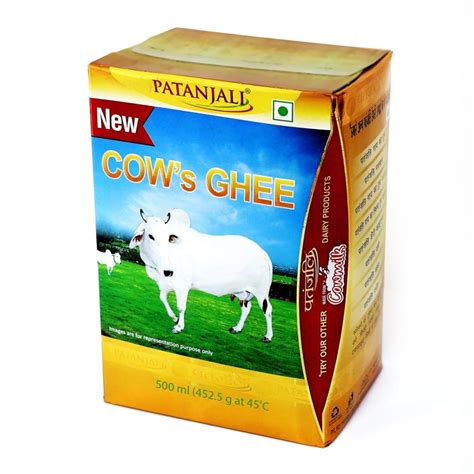 Buy Patanjali Cows Ghee 500 Ml At INR 351 Online From SM Supermall