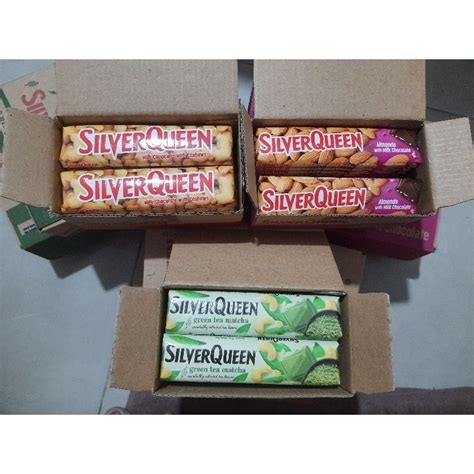 Jual Coklat Silver Queen 25gr 1 Box Isi 10pcs Shopee Indonesia