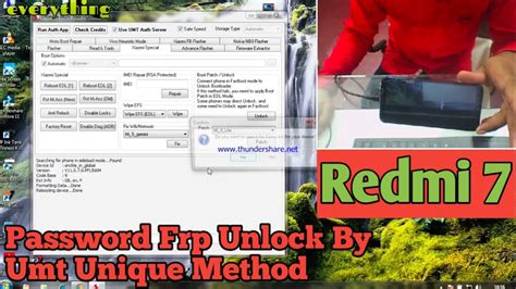 Redmi 7 Ka Password Frp Unlook Kare Umt Se Umt Me Edl Mode Me Nahi