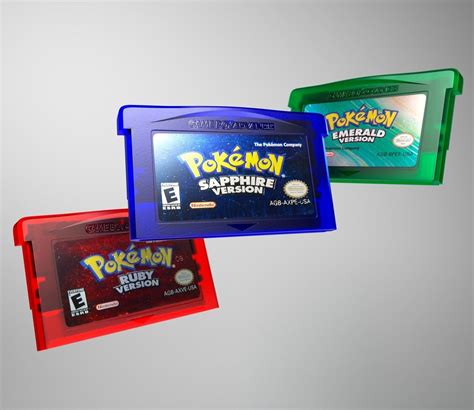 3d Model Pokemon Gameboy Cartridge Cgtrader