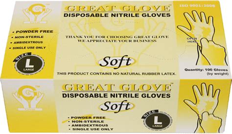 Great Glove Soft Nitrile Gloves Criticaltool