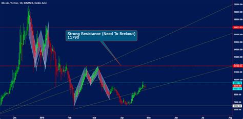 Btcusdt Bitcoin 1 Day Chart For Binancebtcusdt By Daviddhruv