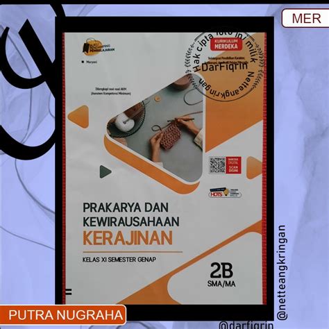 Jual Lks Prakarya Dan Kewirausahaan Kerajinan Kelas Semester Sma