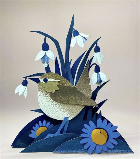 Pin By Anna Zhovnir On Birds In Paper Art Paper Cutout Art