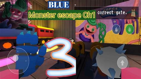 Blue Monster Escape Chapter 1 3 Gameplay Mr Erig No Commentary