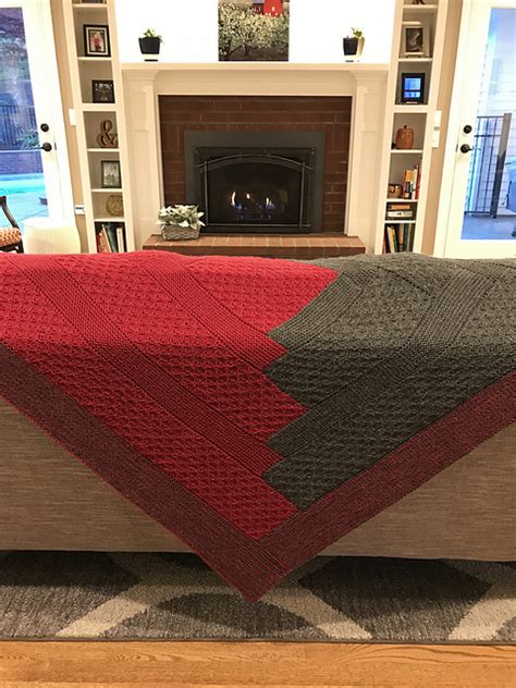 Ravelry Double Tuck Blanket Pattern By Adventure Du Jour Designs