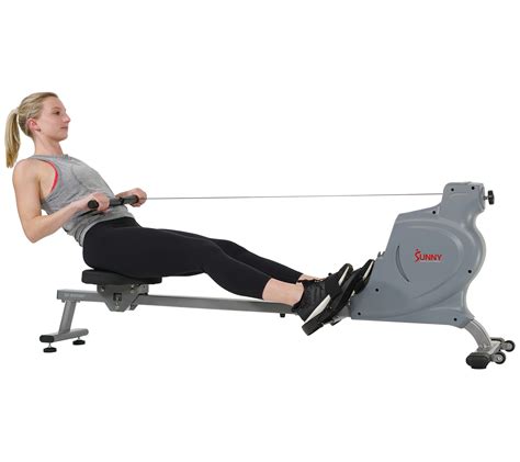 Sunny Health & Fitness Rowing Machine - QVC.com