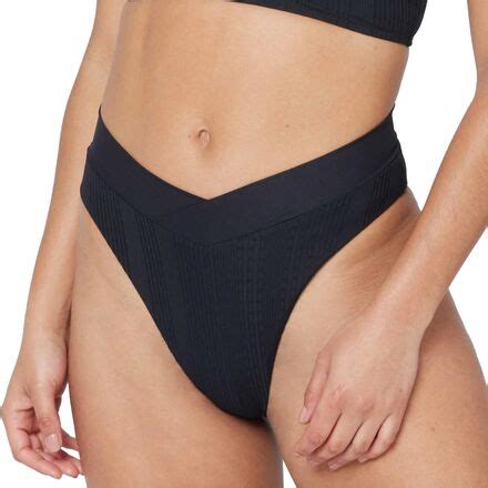 L Space Pointelle Rib Court Bikini Bottom Women S Clothing