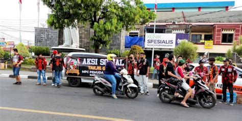 Berbagi Berkah Ramadan Pemuda Pancasila Tebarkan Ratusan Takjil