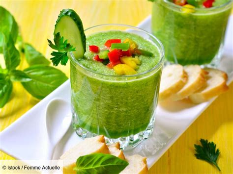 Gaspacho de concombre rapide découvrez les recettes de cuisine de